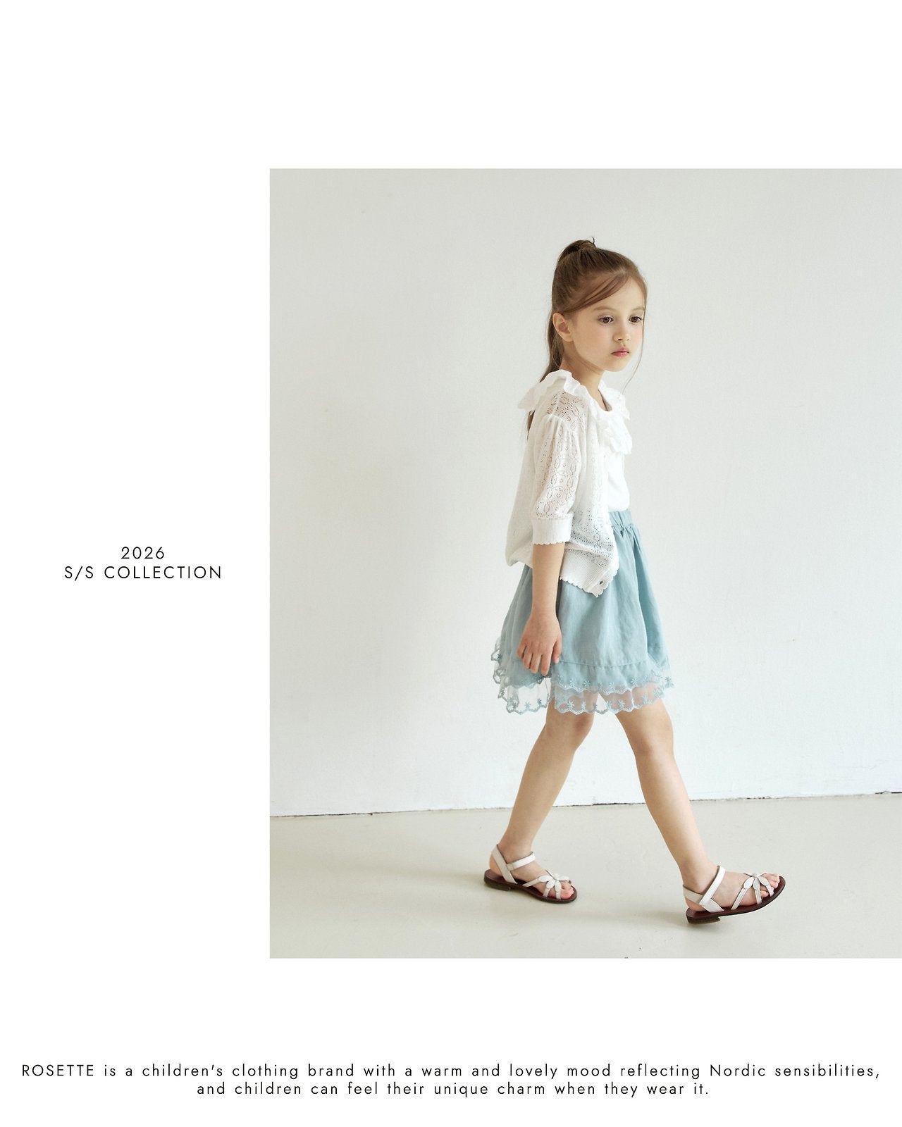 ［ROSETTE］Lia lace tee