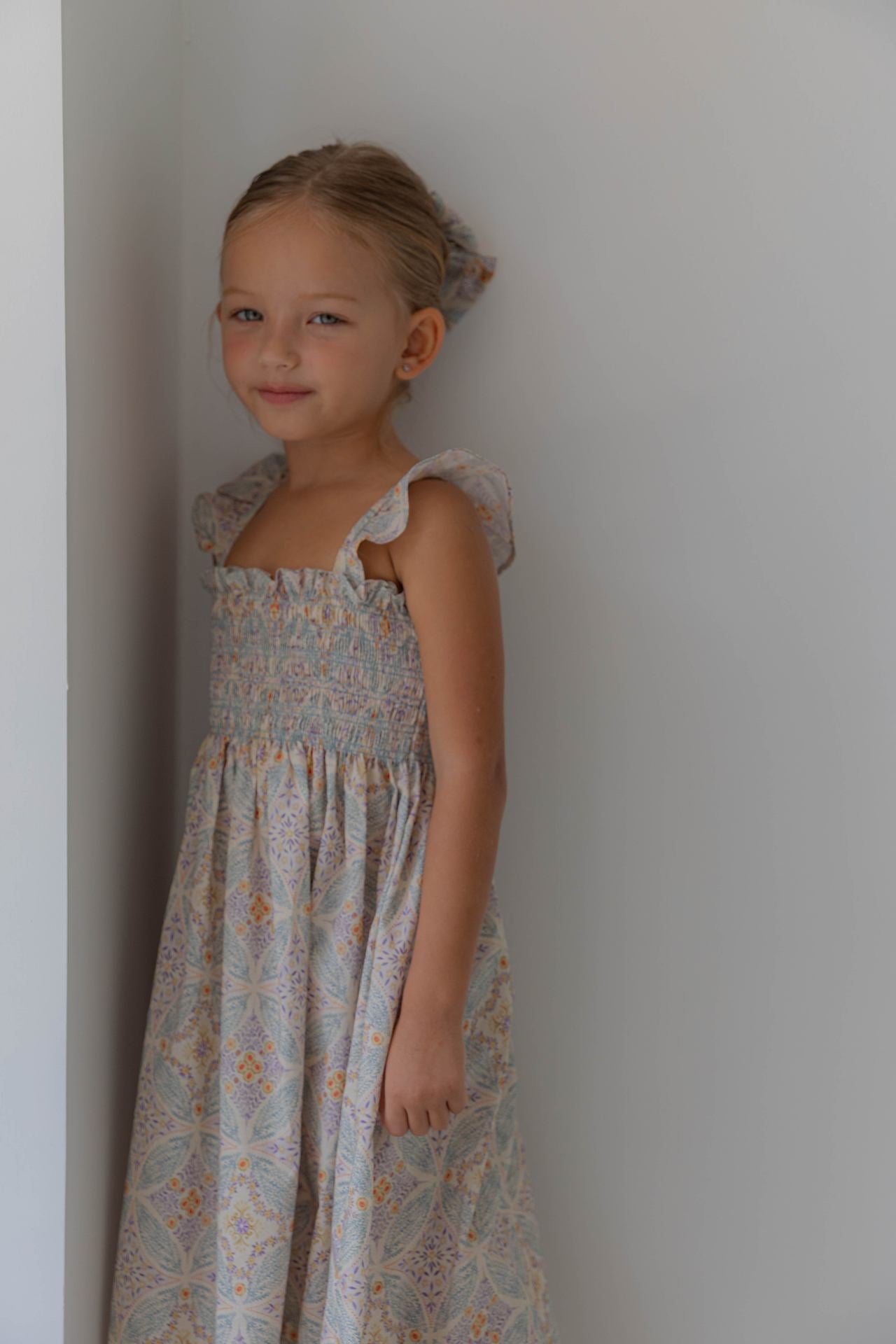 ［lenua］Bella smock one-piece