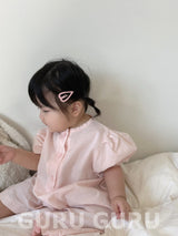 ［guruguru］Linen puff suit
