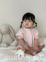 ［guruguru］Linen puff suit