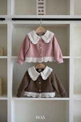 ［ROA］Lace cardigan