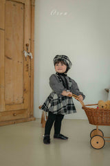 ［OREN］Brunel check beret