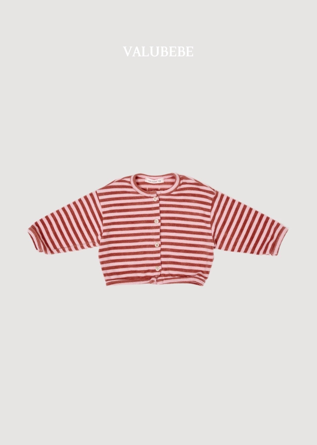 ［valubebe］Blessing stripe cardigan
