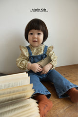 ［aladin］Wing shirring blouse