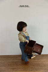 ［aladin］Wing shirring blouse