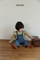［aladin］Wing shirring blouse