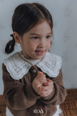 ［ROA］Lace cardigan