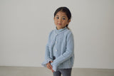 [soye] Open half neck tee