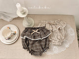 ［valubebe］Petit check frill bloomer (baby)