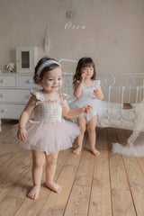 ［OREN］Flora tulle swim wear