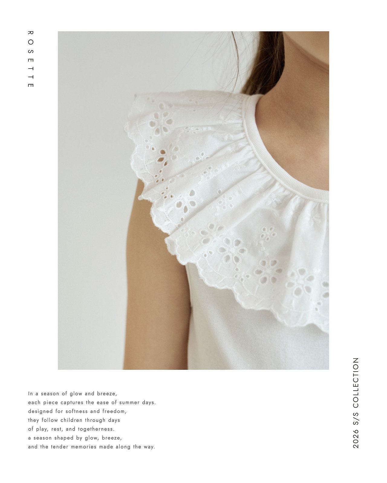 ［ROSETTE］Lia lace tee
