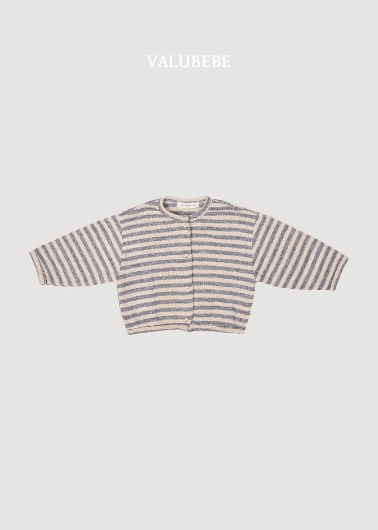 ［valubebe］Blessing stripe cardigan