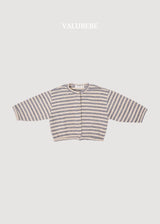 ［valubebe］Blessing stripe cardigan