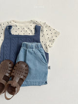 ［minirobe］Little dot short sleeve tee