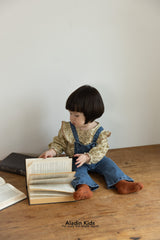 ［aladin］Wing shirring blouse