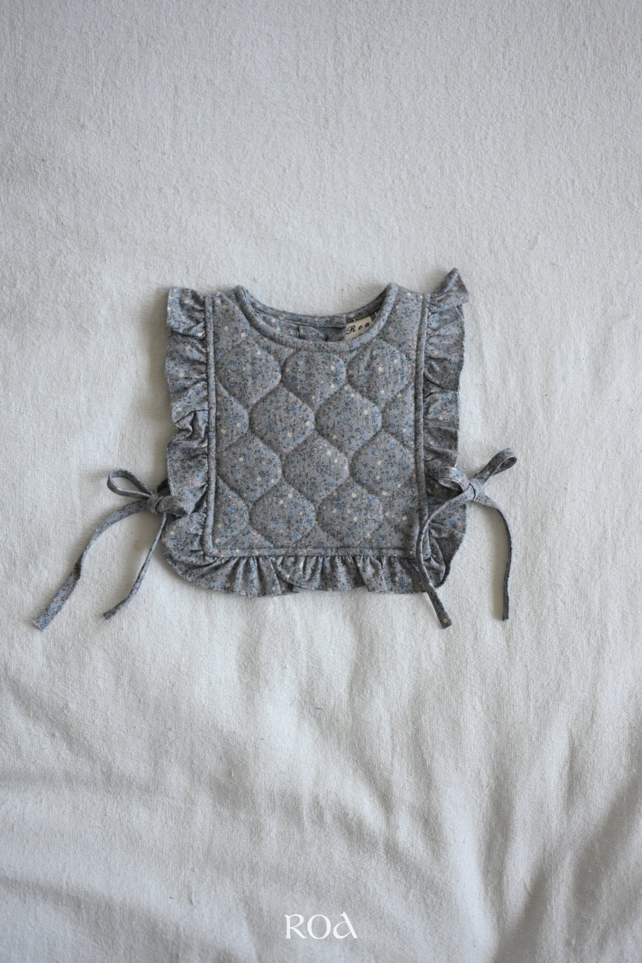 ［ROA］Mini quilting ribbon vest