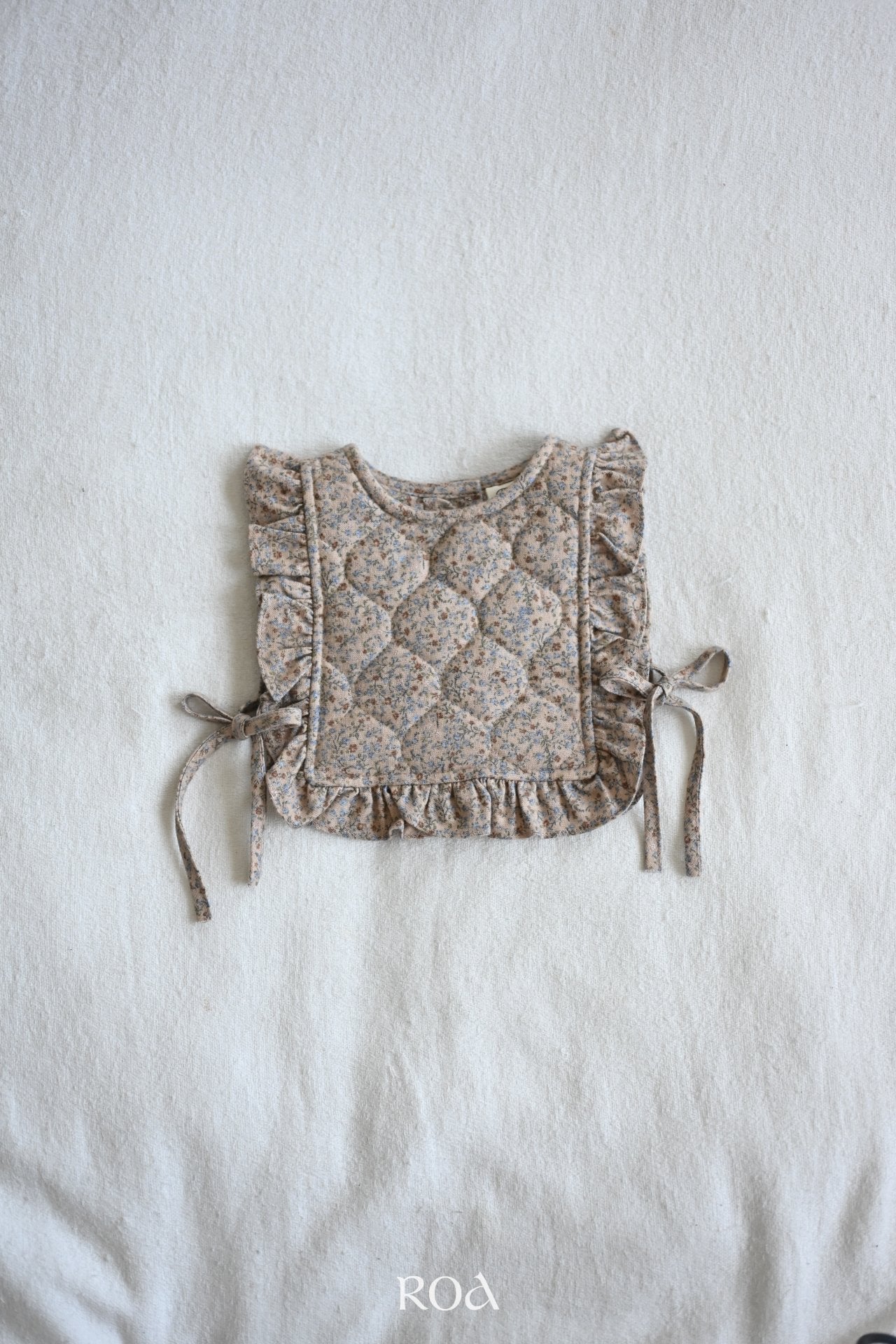 ［ROA］Mini quilting ribbon vest