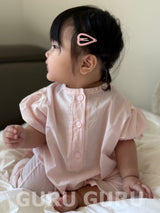 ［guruguru］Linen puff suit