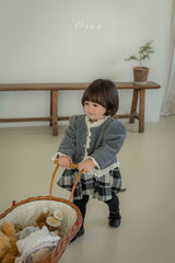 ［OREN］Brunel check bloomer skirt