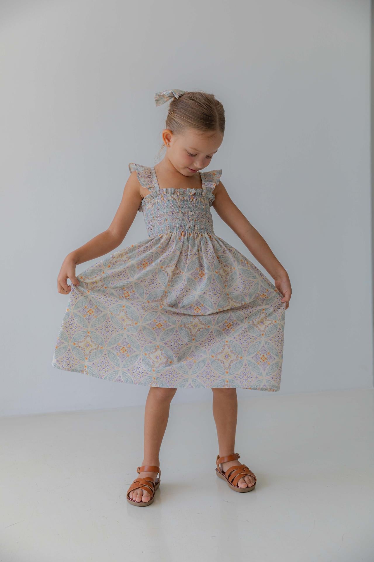 ［lenua］Bella smock one-piece
