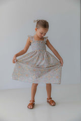 ［lenua］Bella smock one-piece