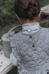 ［ROA］Mini quilting ribbon vest