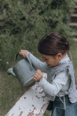 ［ROA］Mini quilting ribbon vest