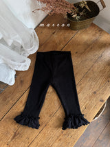 ［marron］Frill leggings