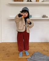[monbebe] Corduroy jogger pants