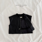 ［Melikey］Leather string vest