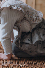 ［ROA］Mini quilting ribbon vest