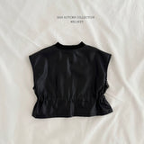［Melikey］Leather string vest