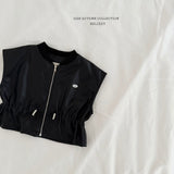 ［Melikey］Leather string vest