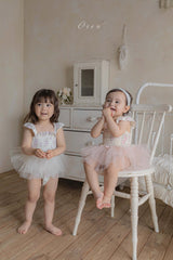 ［OREN］Flora tulle swim wear