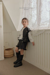 ［Melikey］Leather string vest