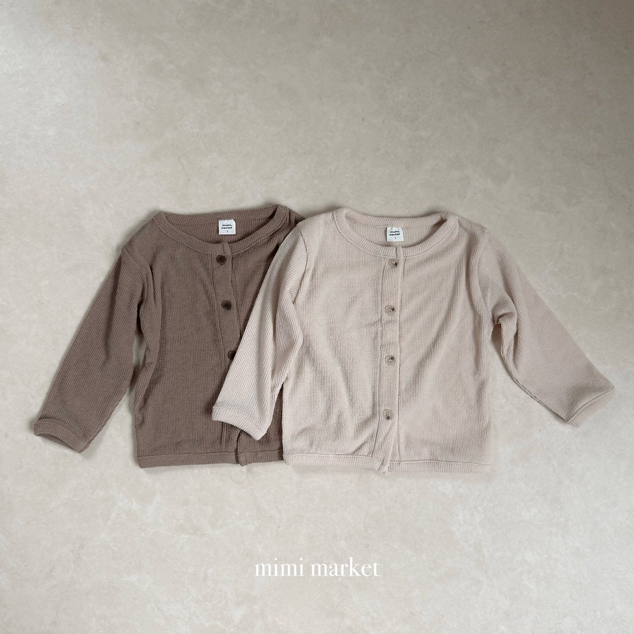 ［mimi market］Ray softy cardigan