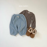 [mimi market] Stripe terry tops