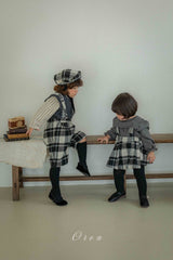 ［OREN］Brunel check bloomer skirt