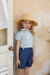 ［perrobebe］Margot short pants (denim)