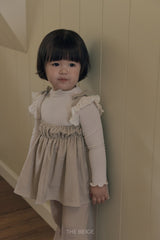 ［The beige］Dot Bustier