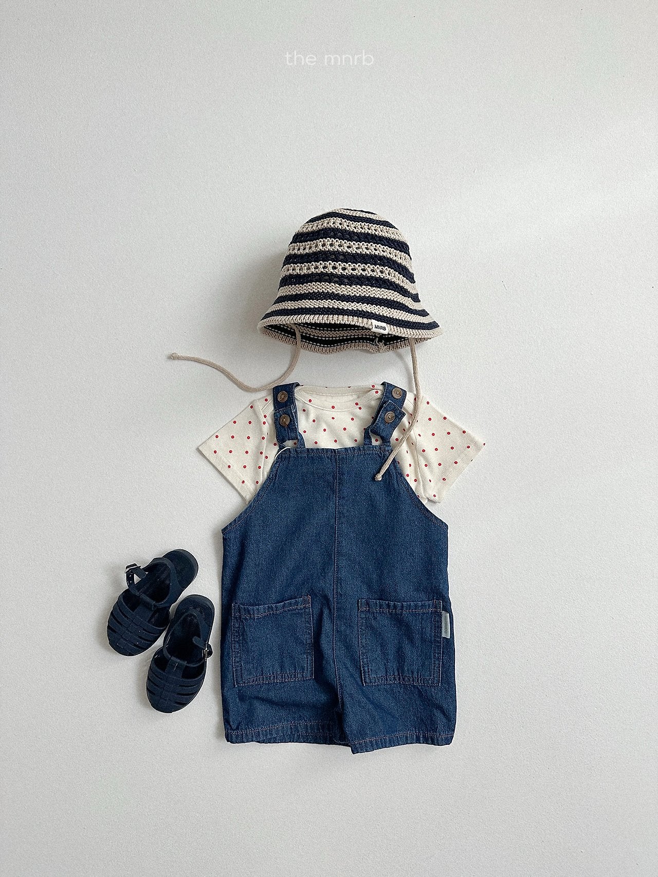 ［minirobe］Little dot short sleeve tee