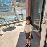［merry go round］Eyelet pico lace tops