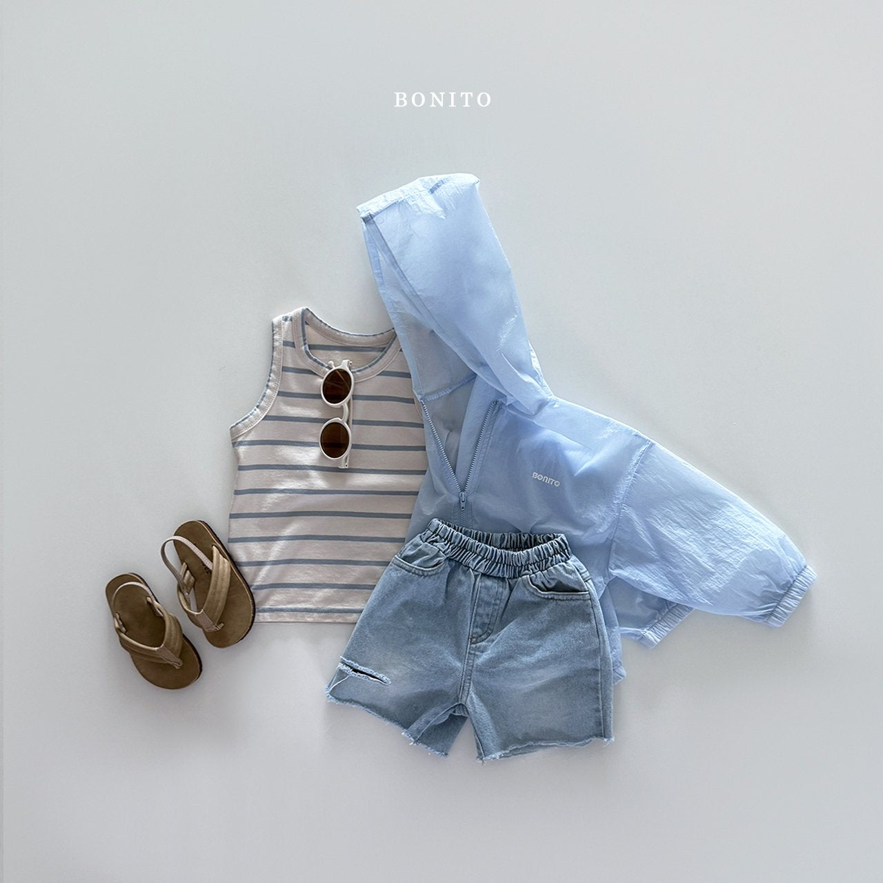 ［Bonito］Cutting denim pants