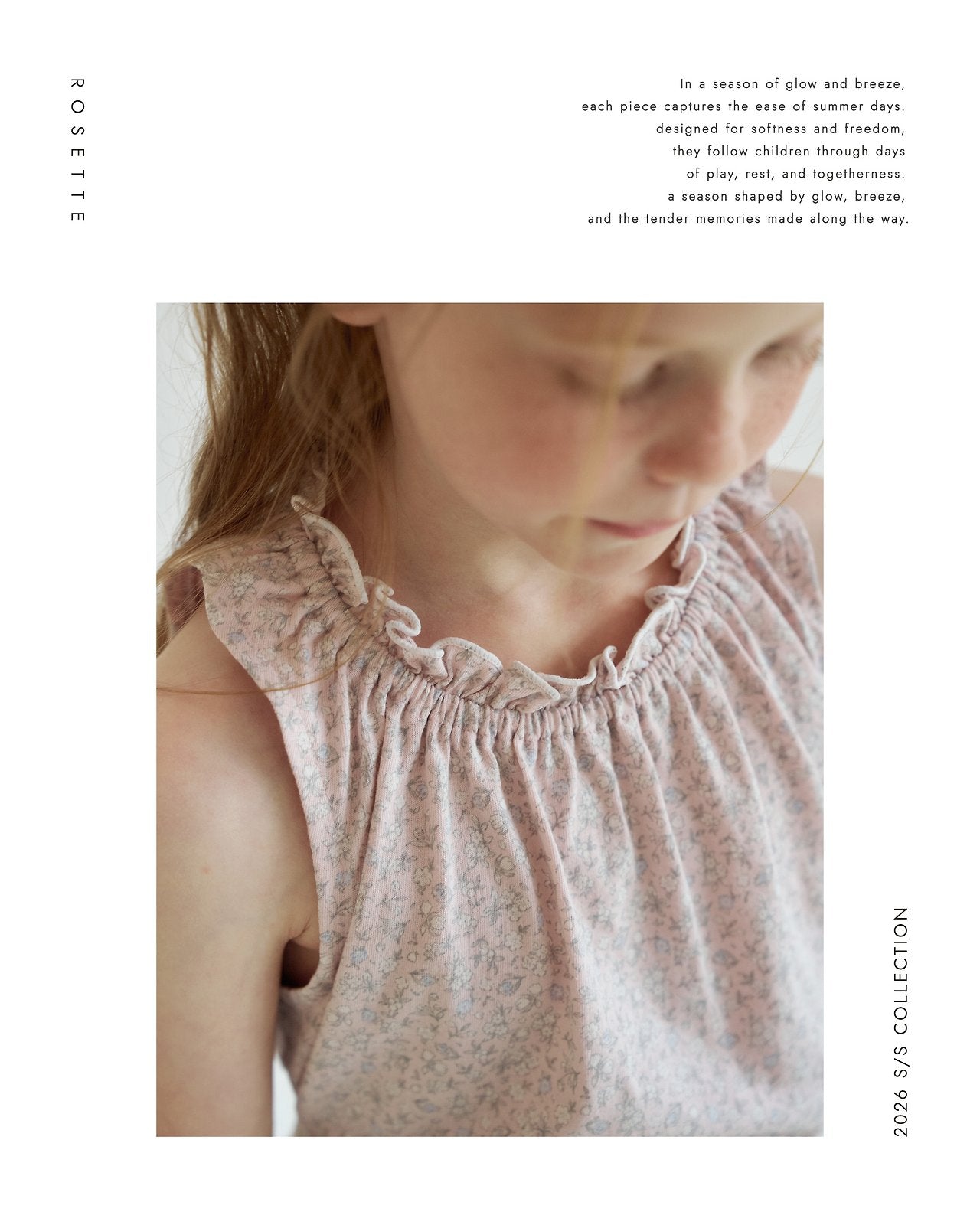 ［ROSETTE］Arbel frill sleeveless tops