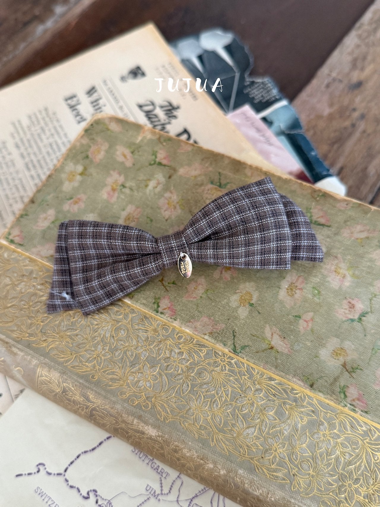 ［jujua］Check hair pin