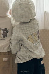［The beige］Bear Jumper