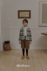 ［BELLOT］Nordic cashmere cardigan (kids)