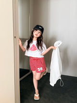 ［comma］Fruitc crop tee