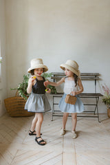 ［FLO］Saint check skirt (inner set)