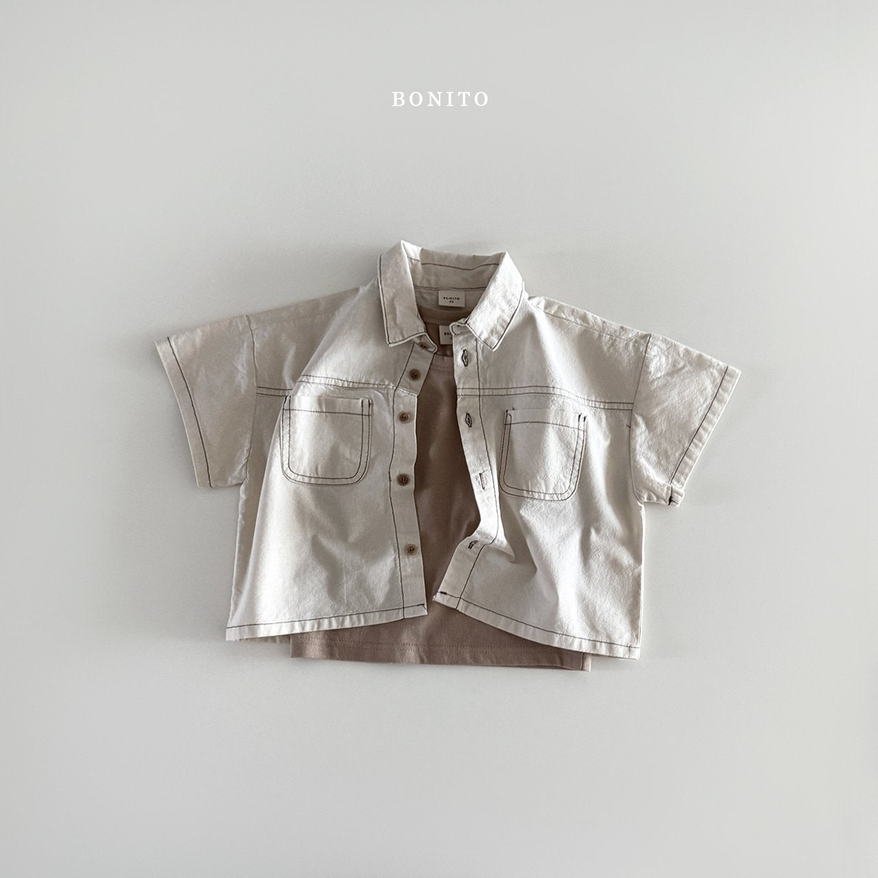 ［Bonito］Two pocket linen set